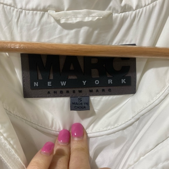 Marc Jacob white fitted puffer jacket - Picture 3 of 4
